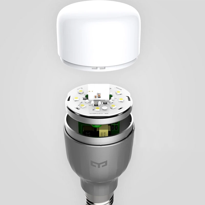 Оригинальная умная Светодиодная лампа Xiaomi Yeelight Blue II RGBW E27 Mi Light Mijia APP WiFi