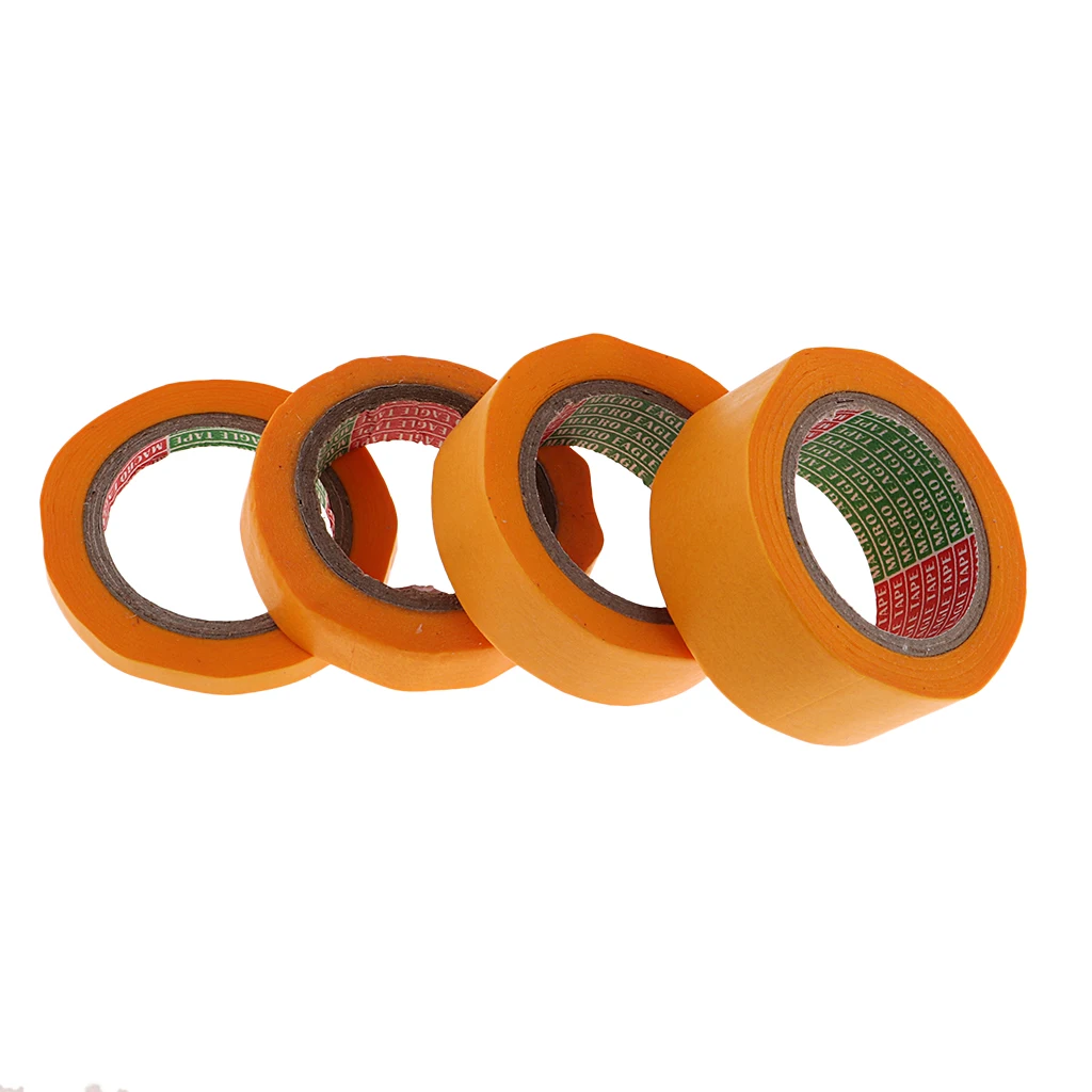 MagiDeal Painting Model Masking Tape DIY Spraying Painting Model Craft Tools 6mm 12mm 18mm 24mm