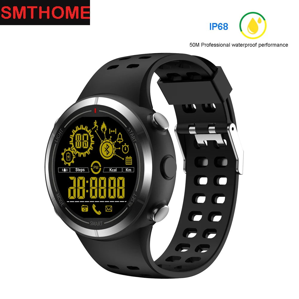 EX32 Bluetooth 4.0 Smart Watch IP68 Waterproof Wrist Watch for Swimming