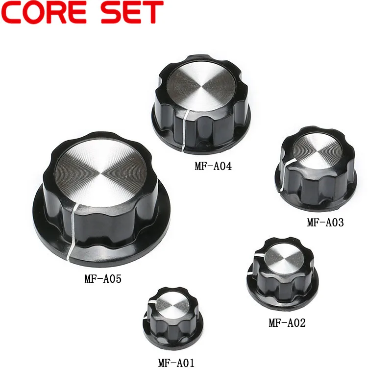

2PCS Potentiometer Pot Knob Cap MF-A01/A02/A03/A04/A05 Rotary Switch Knobs Caps