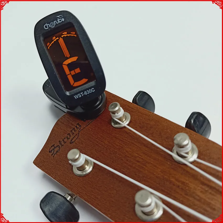

Cherub WST-630C Automatic Clip-On Chromatic Ukulele Vioin Cello Guitar Tuner with free shipping