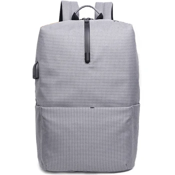 

2018 New Business Travel Backpack Multi-function USB Charging Daypack Waterproof Nylon Backpacks Laptop Shoulder Bag