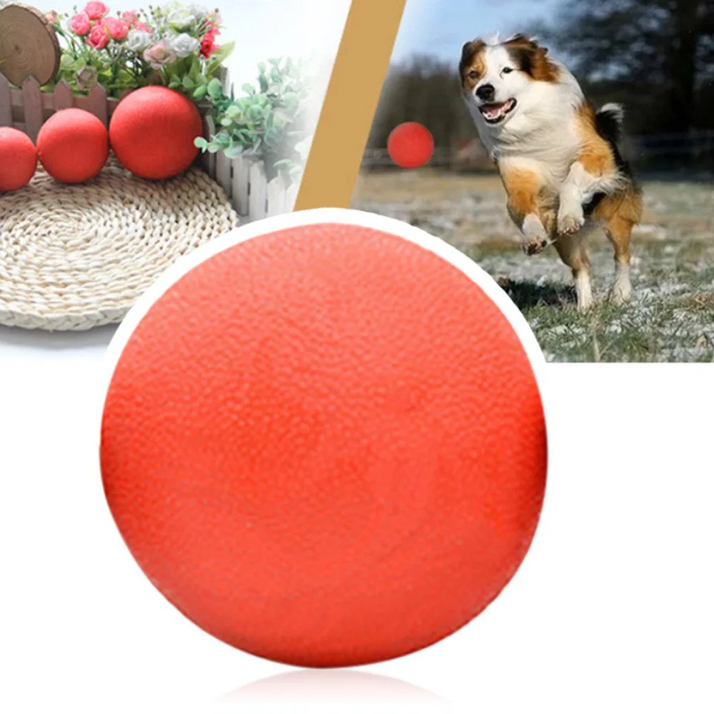 3 размера резиновая игрушка для собаки устойчивые к укусам шарики безопасные нетоксичные тренировочные шарики для домашних собак щенков