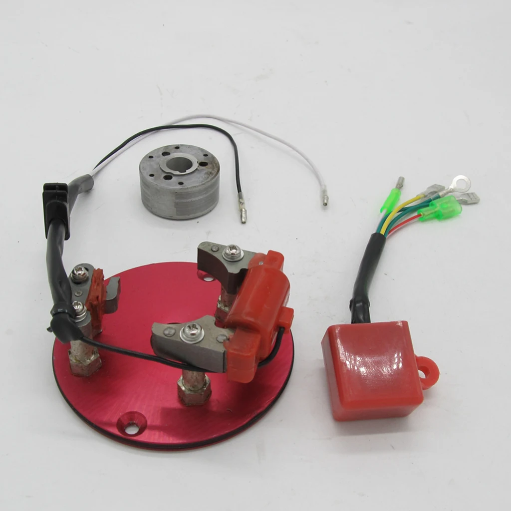 Goede 1 stuk Hoge Prestaties Magneto Coil Inner Rotor Stator Kit 50cc 125cc Inner Rotor Stator Kit Magneto Coil Motoren