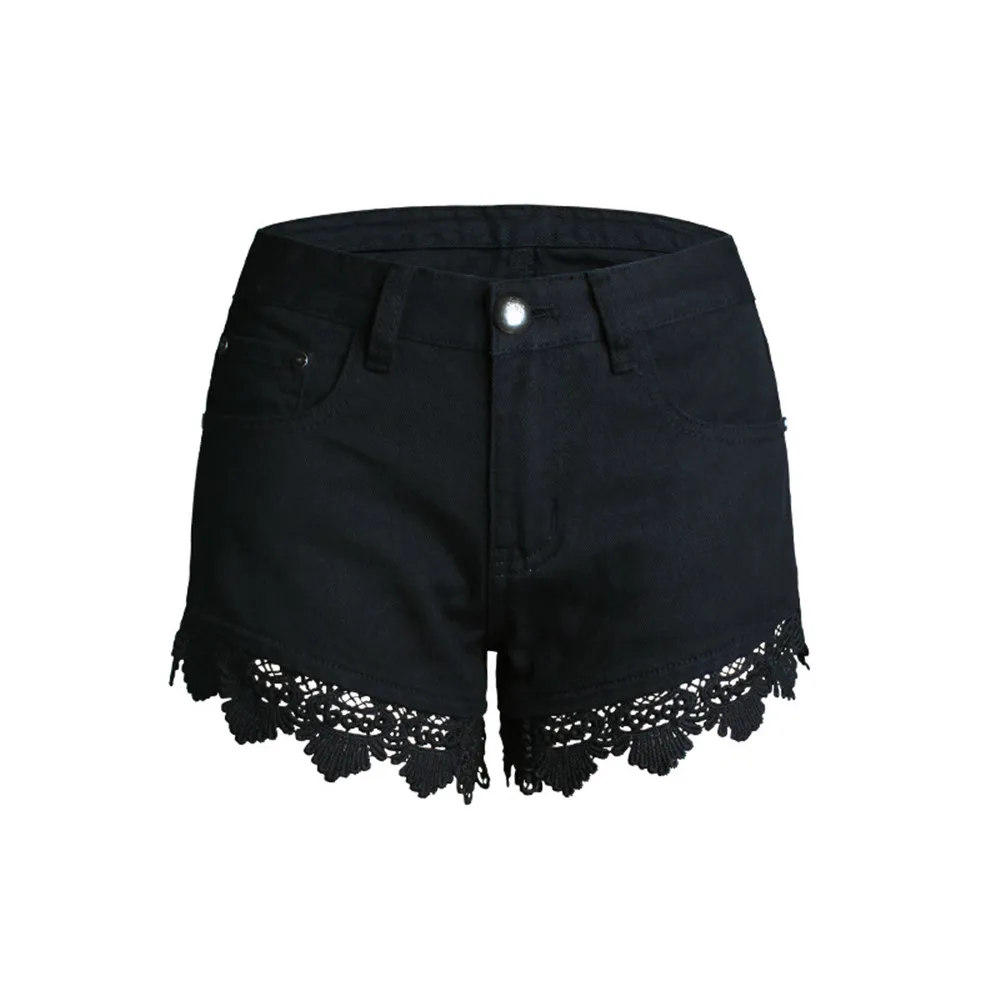 Fashion Lace Shorts jeans woman Shorts jeans for women Short Skinny