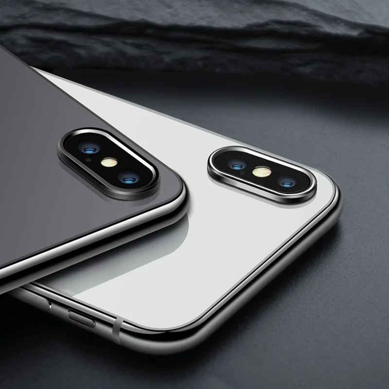 Защитная пленка для iPhone XR X XS MAX 8 7 6s Plus, защитное кольцо для объектива камеры, закаленное стекло, защита от царапин, стекло