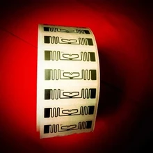 UHF RFID Impinj E52 мокрой инкрустация 915 мГц 900 мГц 868 мГц 860-960 мГц EPCC1G2 ISO18000-6C smart карты самоклеящиеся Пассивные RFID labe