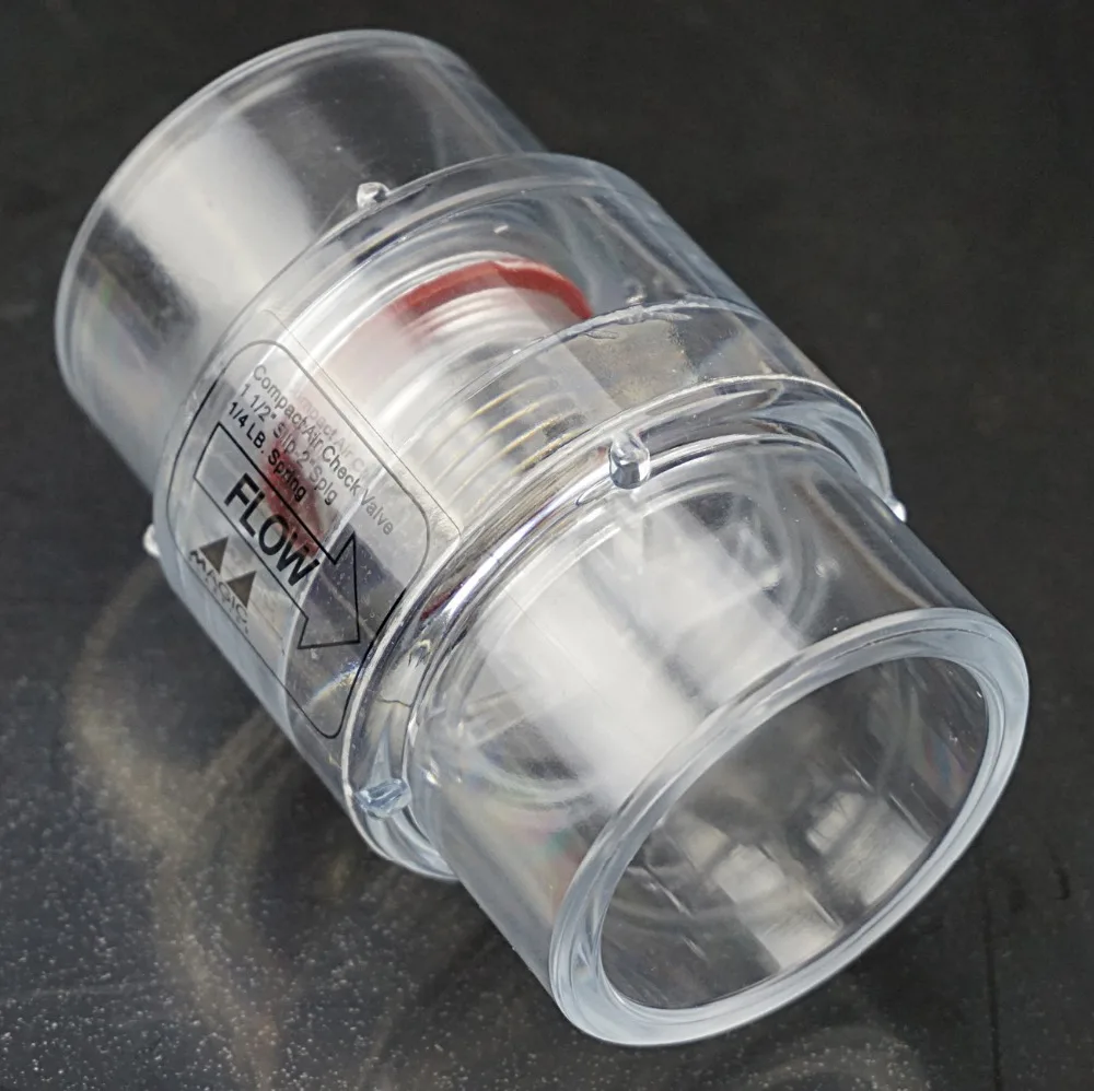 2" ABS one way valve for air blower,1/4lb Spring Spa Hot Tub Air Blower