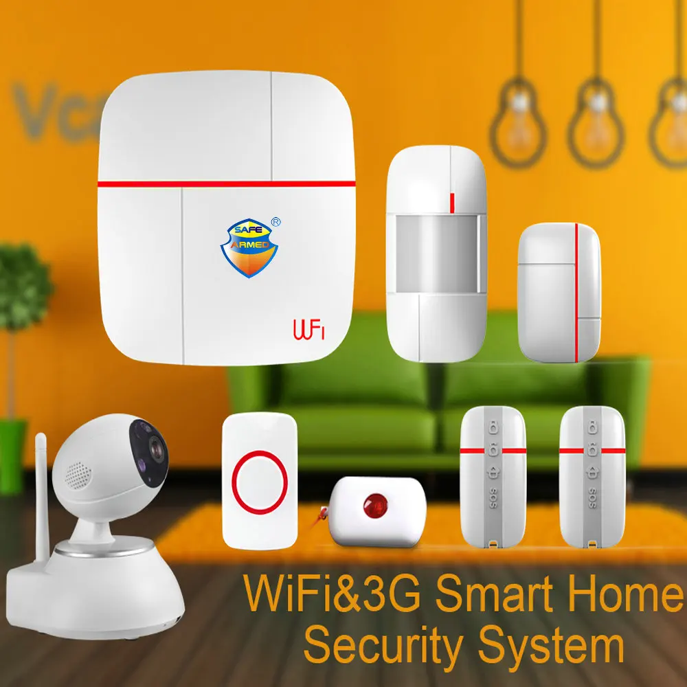 Vcare-WIFI-3G-WCDMA-Data-Stream-Smart-for-Home-Alarm-System-with-Motion-Door-Window-Sensor (2)