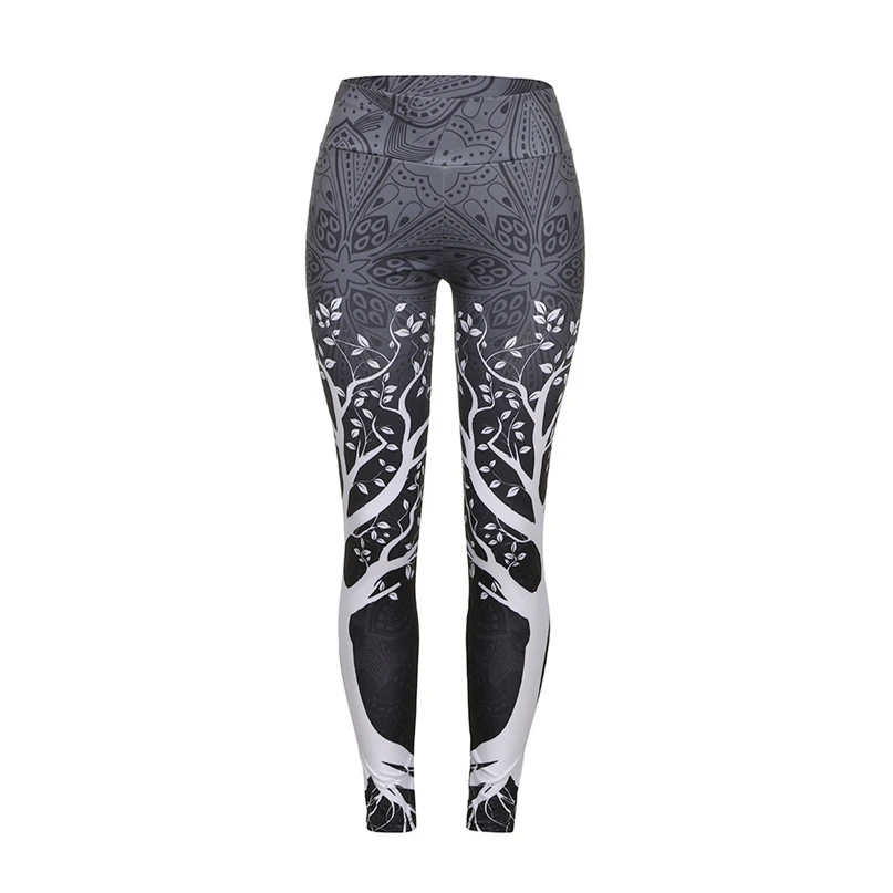 Casual Yoga Pants Women High Waist Sports Printed Gym Yoga Running Fitness Gym Sport Leggings Tights Trousers #4NV26 (6)