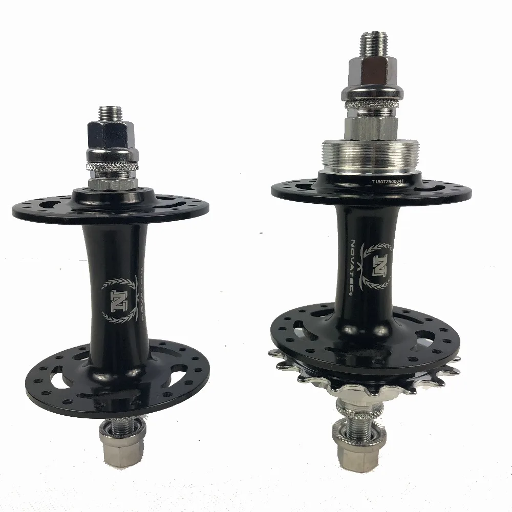 Novatec A165/A166SBT Fixed gear Flop flip track bike hubs 20/24,32/32