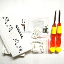 Горячая Полный комплект чехол для Nintendo dodslite игровой консоли замена корпуса с оригинальным логотипом для PokemonWhite цвет