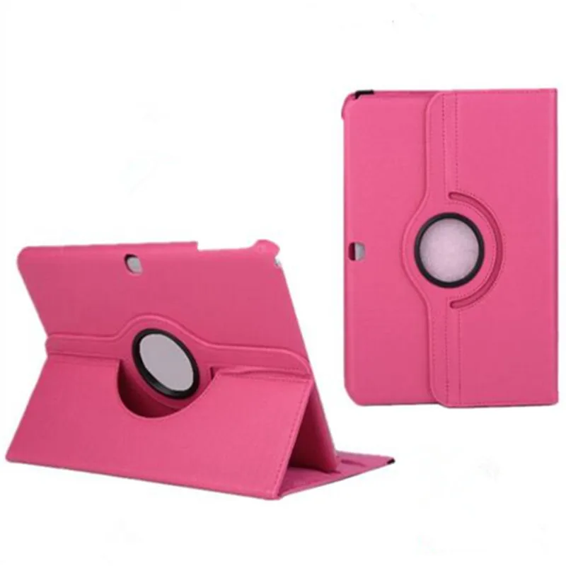 

Case for T530 360 rotation Smart PU Leather Case Book Cover for Samsung Galaxy Tab 4 10.1 T530 T531 T535 (SM-T530)