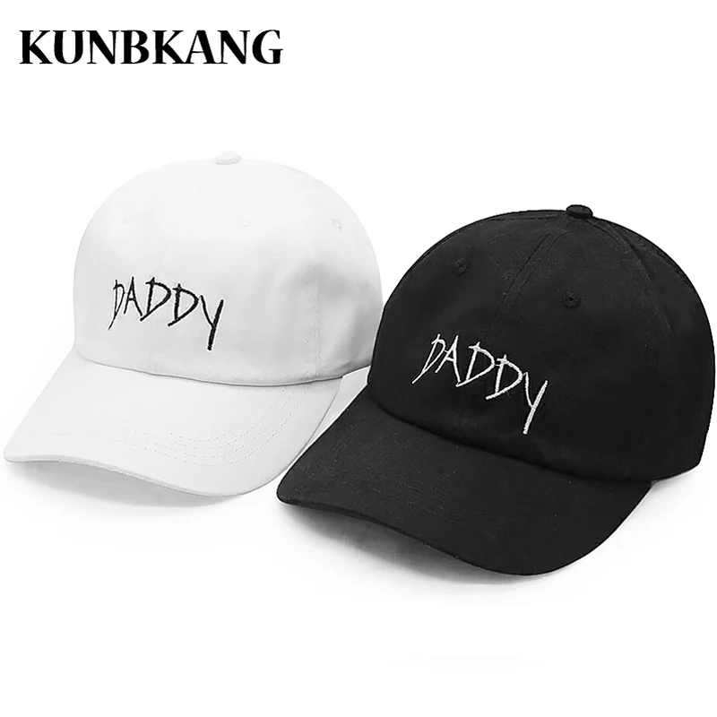 

100% Cotton Baseball Cap Embroidery Letter DADDY Snapback Dad Hat For Men Women Summer Hip Hop Hats Casquette Cap Adjustable