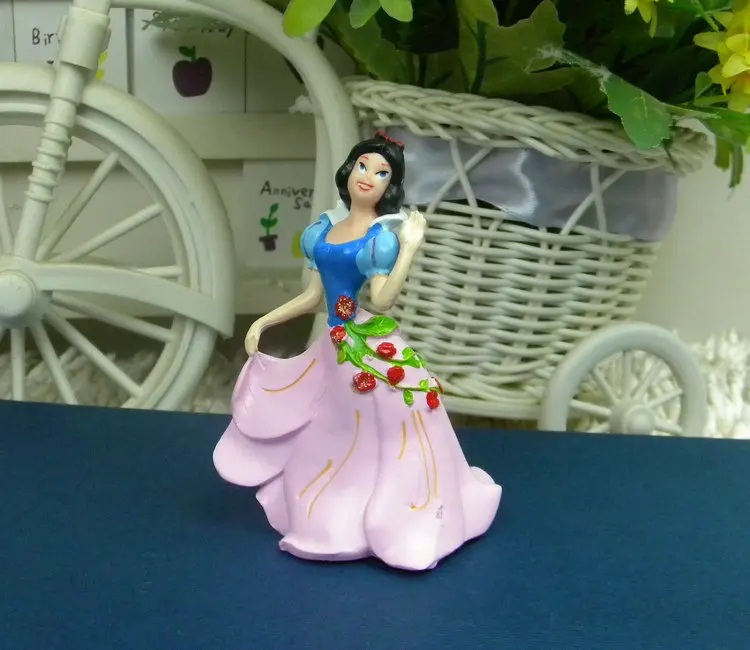 Disney Toys для детей 6 шт./компл. 8 см сказочная принцесса фигурки мини милые куклы Diy