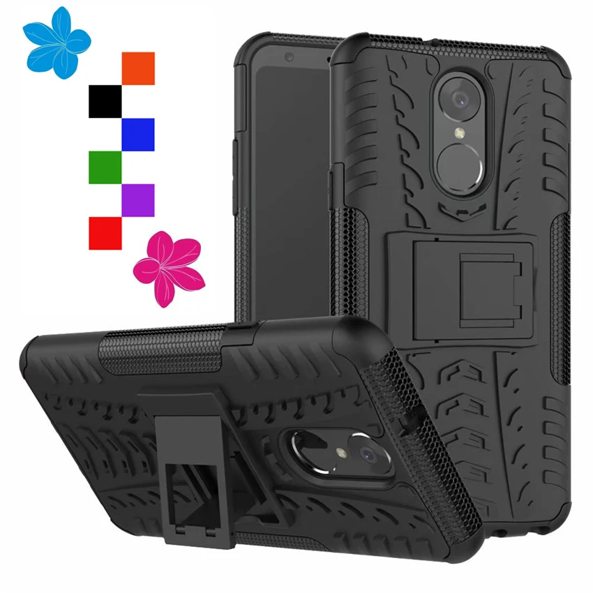Противоударный чехол для LG Aristo 2 K8 K9 K10 K11 2017 2018 подставка силиконовая Stylo 4 3 Q6 Q7 K20 K30