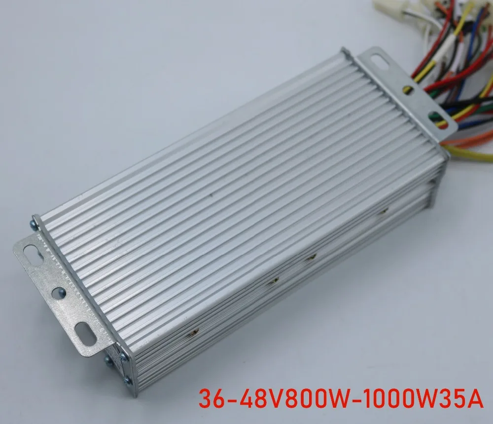 Sale 15 Mosfets 36V/48V 800W 1000W 35A Dual mode Sensor/Sensorless BLDC Electric Bicycle/Scooter Controller 3