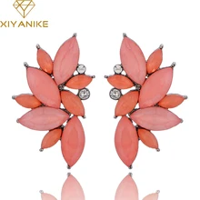 Новое поступление, популярный бренд, модные циркониевые Кристальные серьги в виде капелек воды для женщин, девушек, ювелирные изделия, Букле д 'Орель E693