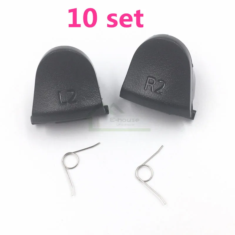 10 set L2 R2 Trigger Buttons with springs for Sony playstation 4 PS4