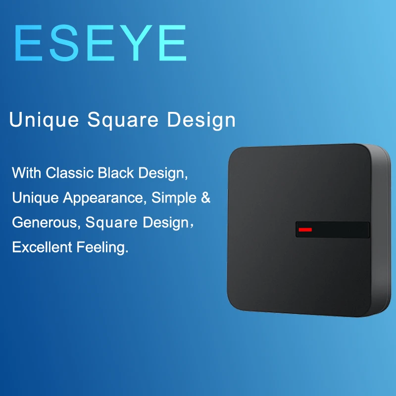 Eseye IP68 Waterproof Access Control System RFID Reader Card 125khz/13.56mhz Proximity Card Long Range Reader Swipe Card Unlock Eseye IP68 Waterproof Access Control System RFID Reader Card 125khz/13.56mhz Proximity Card Long Range Reader Swipe Card Unlock