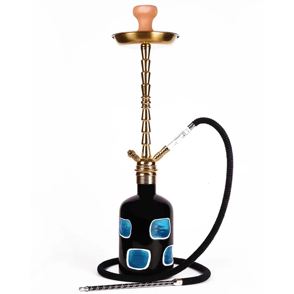 Yameisi Hookahs угловая стеклянная резная бутылка для фильтра Shisha красная грязевая чаши