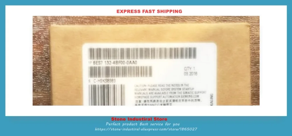6ES7 132-4BF00-0AA0 Electronics module for ET 200S 8 DO 24 V DC/0.5 A 6ES7132-4BF00-0AA0 New Original Boxed