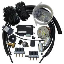 Пропан LPG последовательная многоточечная система впрыска для двойного топлива Autogas бензин автомобиль 6 цилиндровый бренд Zavoli