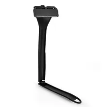 Складывающаяся Мужская Ручная Бритва для волос с большим лезвием, триммер, сделай сам, бритва для волос на все ноги, длинная ручка, бритва для удаления волос