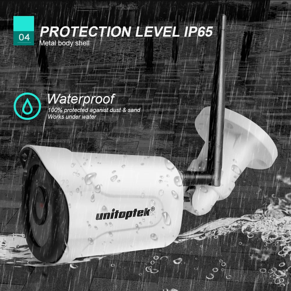 1080P wifi уличная IP камера беспроводная Onvif 720P наружная пуля 2MP безопасности