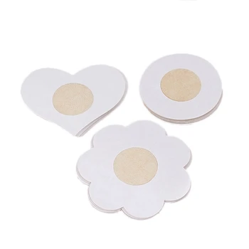 

10Pcs Breast Petals Nipple Cover Pasties Bra Stickers Adhesive Disposable Invisible New Adhesive Pad