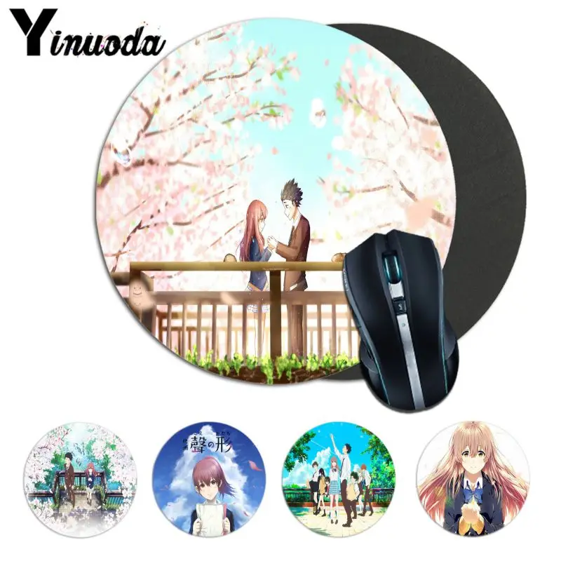 

Yinuoda Hot Sales A Silent Voice Soft Rubber Professional Gaming Mouse Pad Computer DIY Design Computer Gaming Mouse Pad