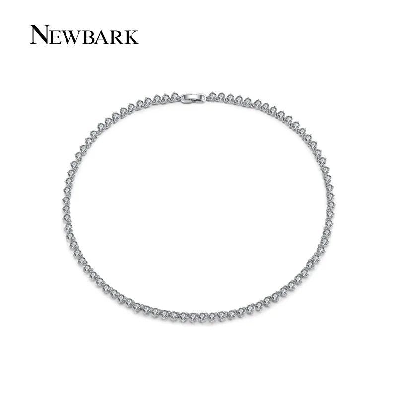 Newbark классический длинный Цепочки И Ожерелья Круг Rhinestone Ювелирные изделия с AAA
