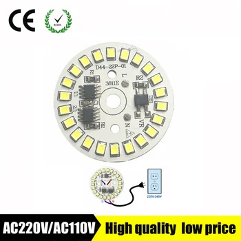 

10PCS/LOT LED Lamp Chip 3W 5W 7W 9W 12W 15W 220V 230V 240V Input Smart IC Driver Fit For DIY Cold Warm White LED bulb Spotlight