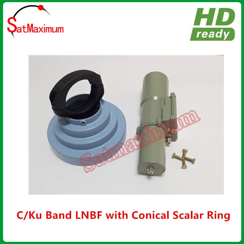 CKu Band LNBF with Conical Scalar Ring 02