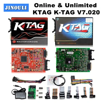 

Ktag V7.020 V2.23 ECU Chip Tuning Programming Tool KESS V5.017 No Token Limit Online EU Red PCB Master Version K-TAG 7.020