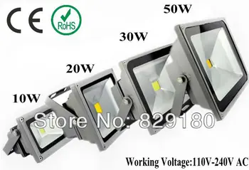 

Sale Free shipping led outdoor spot light 10W-100w-200w-400w 3000k/4300k/6500k ip65 street light floodlight Zhongen lighting