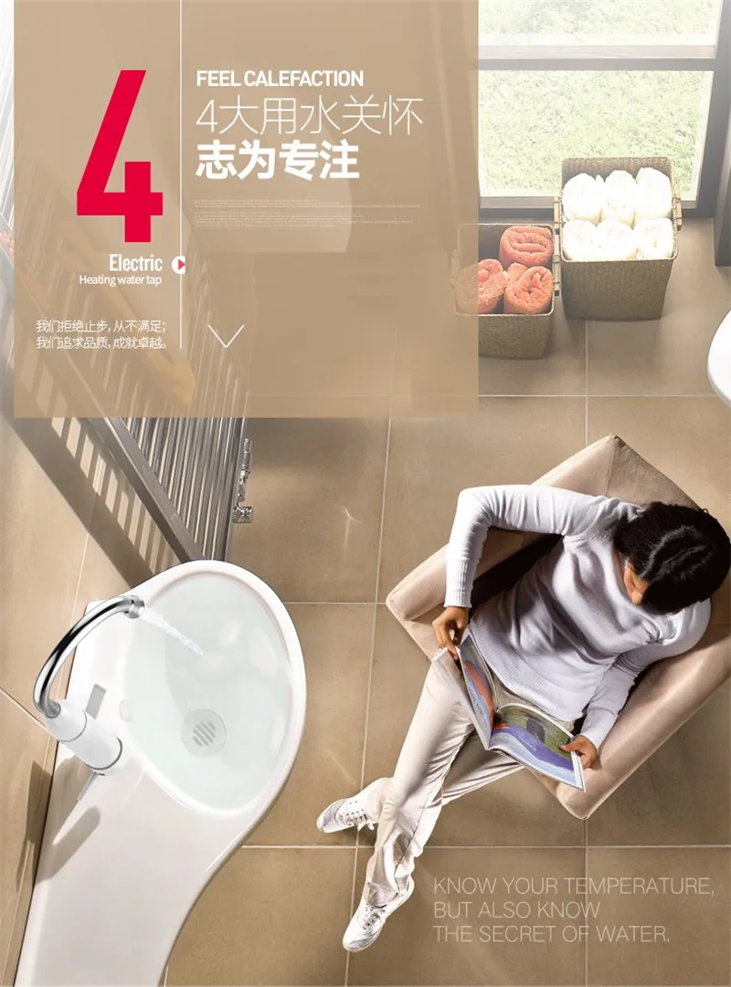 ZGD9-2, aquecedor de água tankless elétrico instantâneo