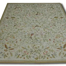 10 К 8'x10' кружево Ковры, 7 К Райс прошитой поле и 15 К кросс сшитые цветы, новозеландской шерсти