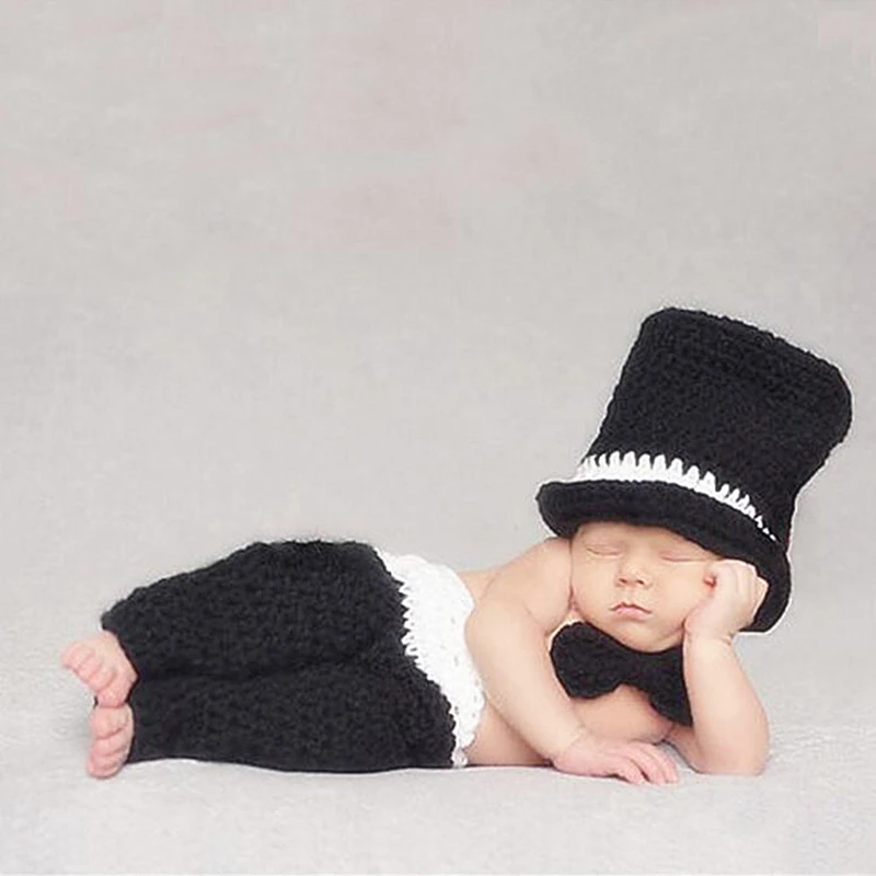 赤ちゃん男の子紳士スタイルかぎ針編み帽子 パンツの写真の小道具服新生児小さな赤ちゃん男の子かわいい写真撮影の小道具服 Crochet Hat Photography Propshat Crochet Aliexpress 赤ちゃん男の子紳士スタイルかぎ針編み帽子 パンツの写真の小道具服新生児小さな赤ちゃん男の子かわいい写真撮影の小道具服 Crochet Hat Photography Propshat Crochet Aliexpress