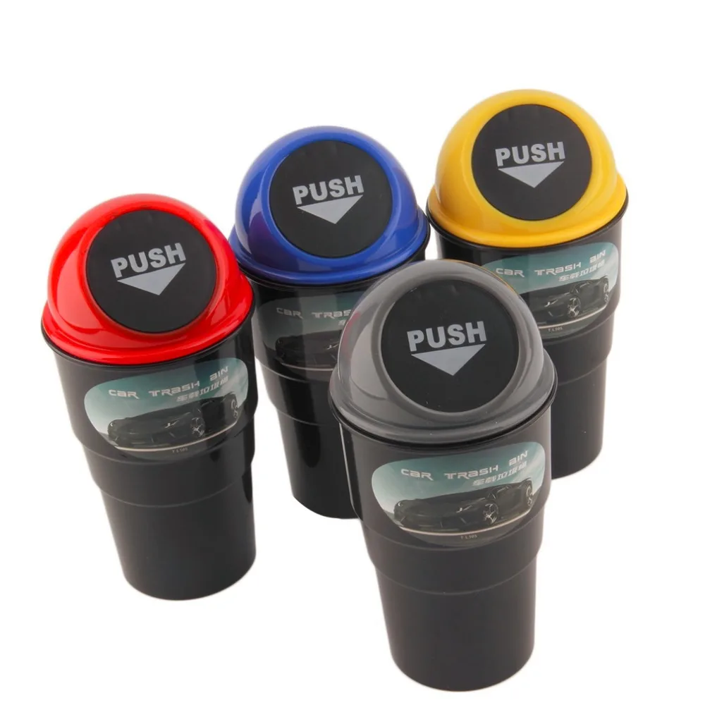 

Convenient Mini Auto Car Home Trash Rubbish Can Garbage Dust Case Holder Box Bin Dustbin New Dropping Shipping&
