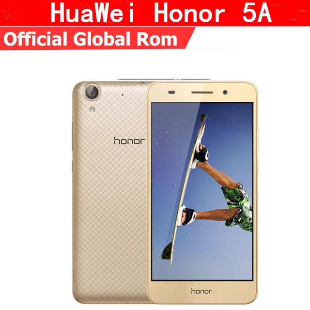 

Original Honor 5A Play 4G LTE Mobile Phone Kirin 620 Octa Core Android 6.0 5.5" IPS 1280X720 2GB RAM 16GB ROM 13.0MP