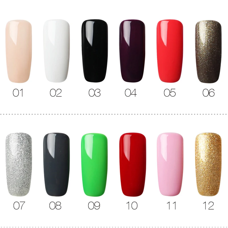 ROSALIND 7ML Gel Varnish Hybrid Nails Art Vernis Semi Перманентный гель для ногтей для ногтей для маникюра Замачивание верхнего базового белого геля