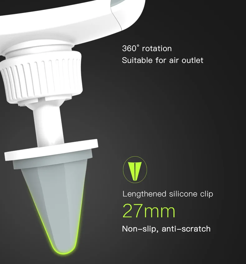 Yesido Universal Car Phone Holder Stand Car Air Vent(2)