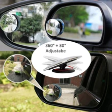1 пара Универсальный Автомобильный авто широкоугольный боковой заднего вида регулируемое зеркало слепое пятно