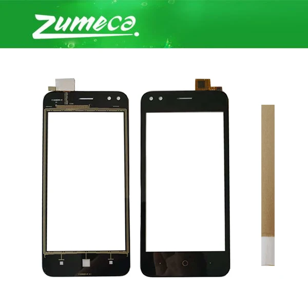 

High Quality 4.5 Inch For Micromax Bharat 3 Q437 Touch Screen Digitizer Touch Panel Lens Glass Replacement Part Black Color+Tape