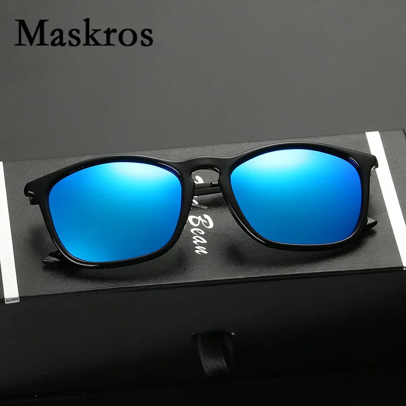 Maskros HD Мужчины Поляризованных Солнцезащитных Очков Женщин Маленькое Лицо Парня