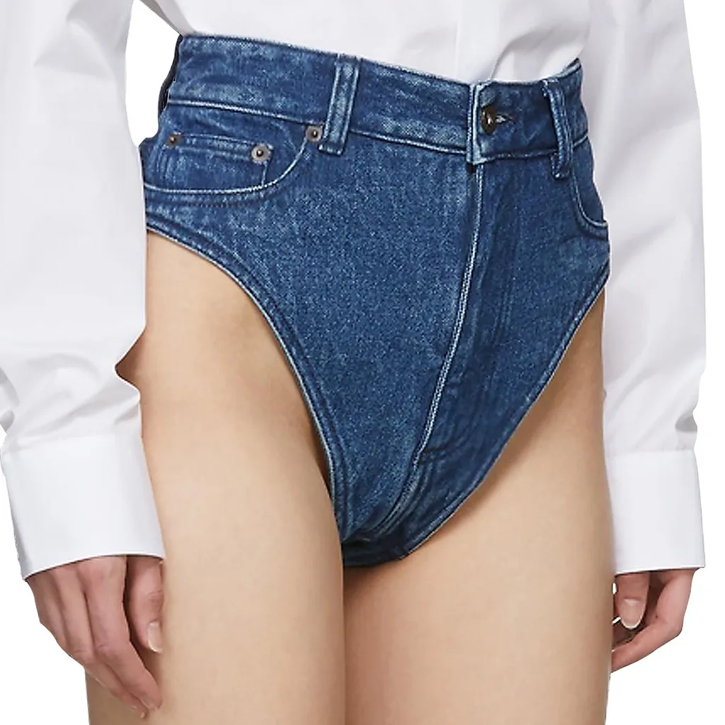 

CHAMSGEND Sexy Shorts Women Summer High Waist Denim Shorts Jeans Zipped Skinny Fit Mini Pantalones Cortos Mujer Short 1PC L0509