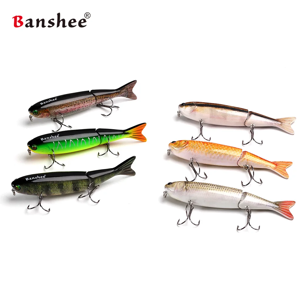 Плавающая приманка карандаш Banshee 6 шт./лот 127 мм 21 г ATJ01|pencil lure|top waterfloating lures |