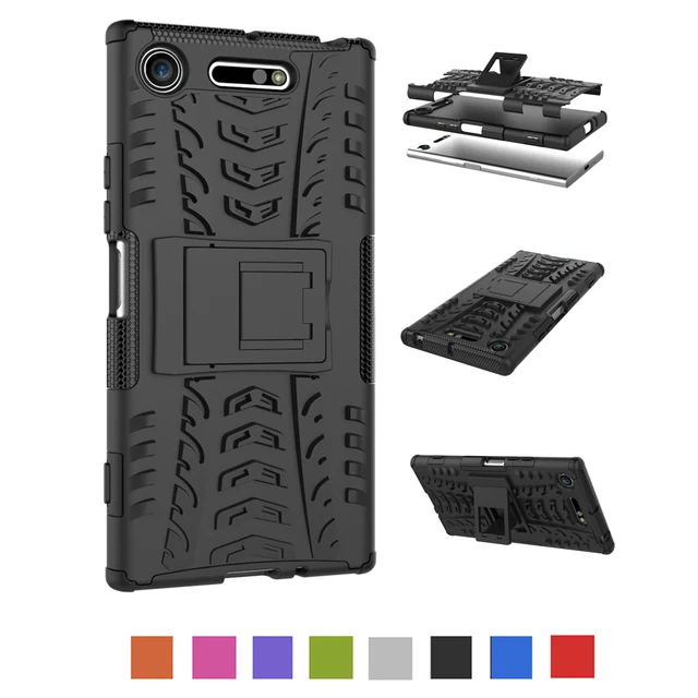Case For Sony Xperia XA XA1 XA2 X XZ XZS XZ1 XZ2 L1 L2 E5 E6 Ultra Compact Plus Shockproof Armor Silicone Case Cover Capa Shell