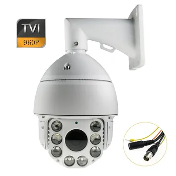 

HD-TVI 1.3MP 960P 6" PTZ High Speed Dome Security Camera 20x Zoom IR-Cut